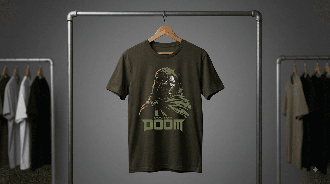 "The Monarch" Tee (Doctor Doom Tribute) 2