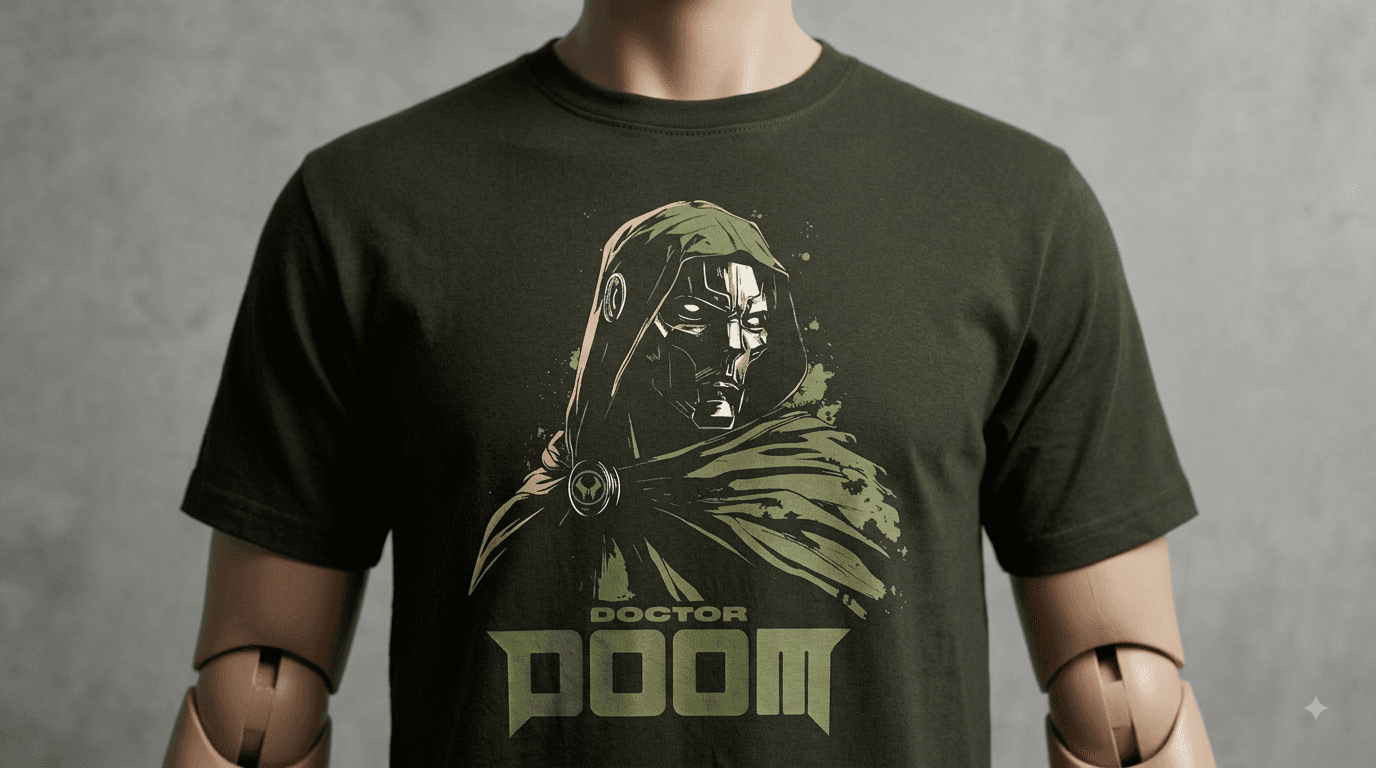 "The Monarch" Tee (Doctor Doom Tribute)